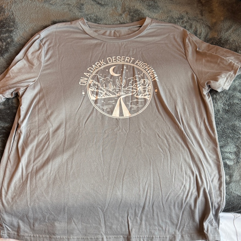 Gray Graphic T-Shirt
